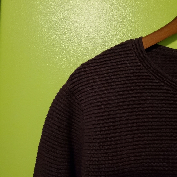 Wilfred Dark Plum Cashmere Blend Sweater Dress - Picture 3 of 5
